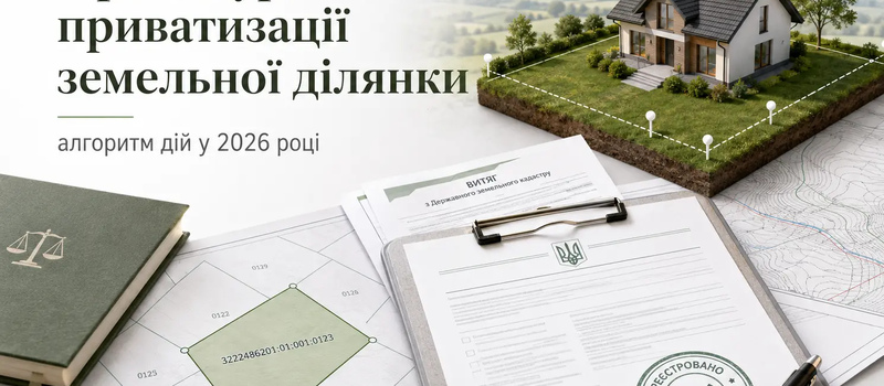 Процедура приватизации земельного участка в 2026 году
